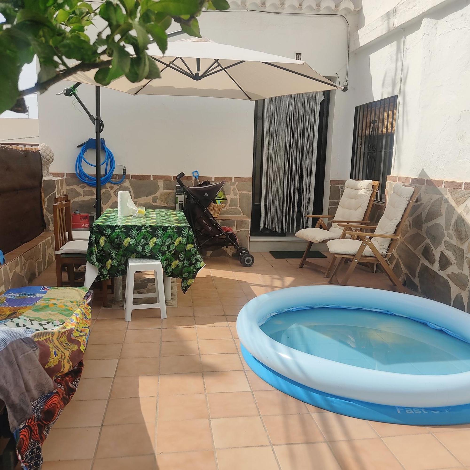 Villa Acogedora Casa Familiar Con Patio Salobreña Exterior foto